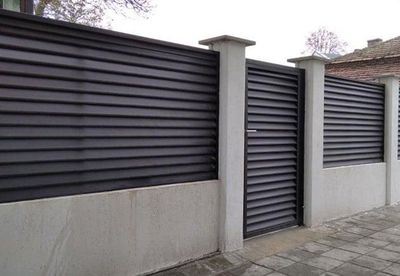 Каква врата е подходяща за двор 1 | ogradki.bg Каква врата е подходяща за двор 1